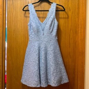 Cinderella Blue Homecoming Dress